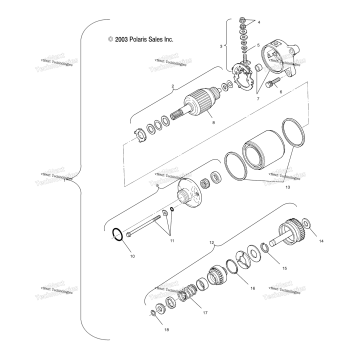 STARTING MOTOR