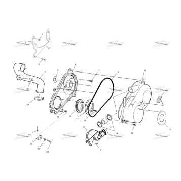 CLUTCH COVER A02BG50AA/AC