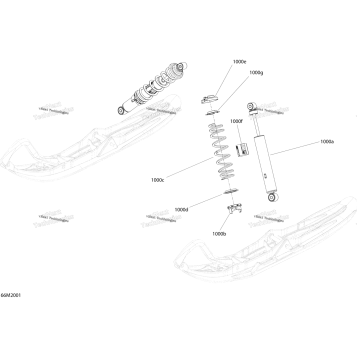 SUSPENSION, FRONT - SHOCKS