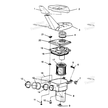 AIR BOX ASSEMBLY 4X4 300