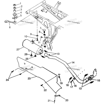 EXHAUST SYSTEM MAGNUM 4X4 & SWEDISH MAGNUM 4X4 S968144