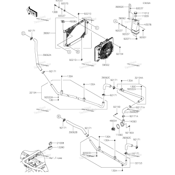 RADIATOR(JK1AFCP1 MB507911-)