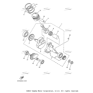 CRANKSHAFT & PISTON