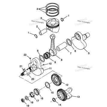 CRANKSHAFT & PISTON