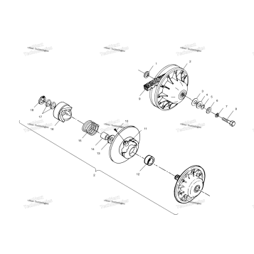 DRIVEN CLUTCH A01CD32FB