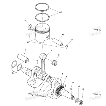 CRANKSHAFT & PISTON ASSEMBLY