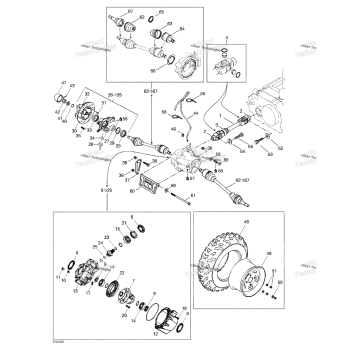 DRIVE SYSTEM, FRONT