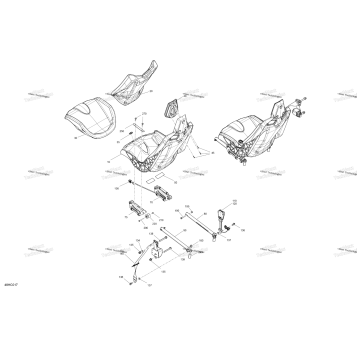 BODY - SEAT - 64 INCHES WIDTH MODEL