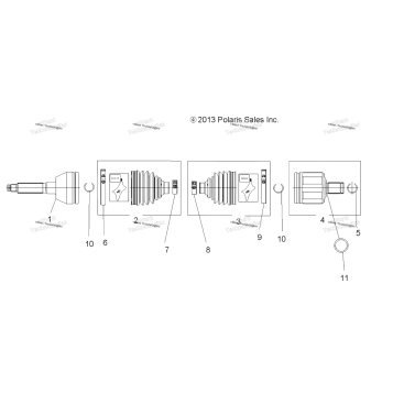 DRIVE TRAIN, FRONT DRIVE SHAFT