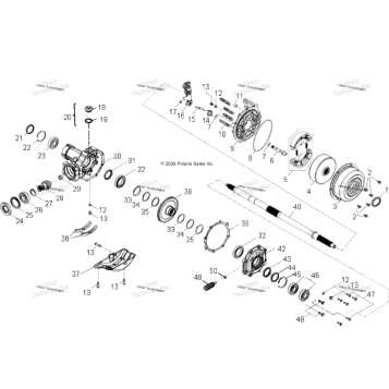 WHEELS, REAR AXLE
