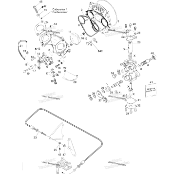 OIL INJECTION PUMP AND ROTARY VALVE