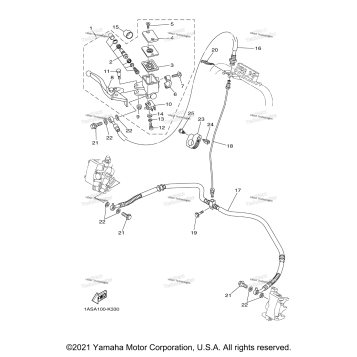 FRONT MASTER CYLINDER