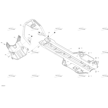 BODY - SKID PLATE AND BUMPER
