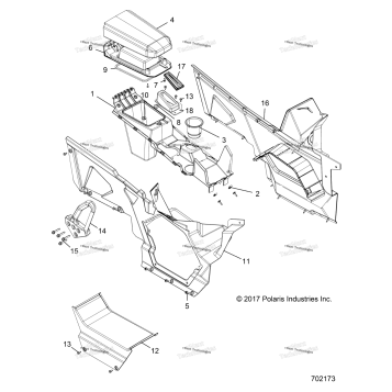 BODY, CENTER CONSOLE