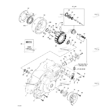 IGNITION AND WATER PUMP