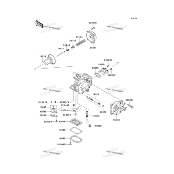 CARBURETOR PARTS (JT900-B2)