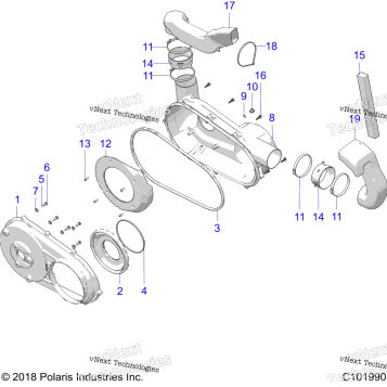 BODY, CLUTCH COVER