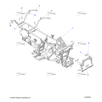 CHASSIS, FRAME