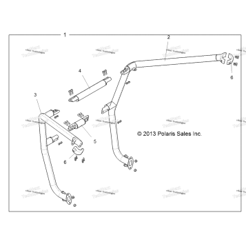 CHASSIS, CAB FRAME EXTENSION KIT R13VE7EAS
