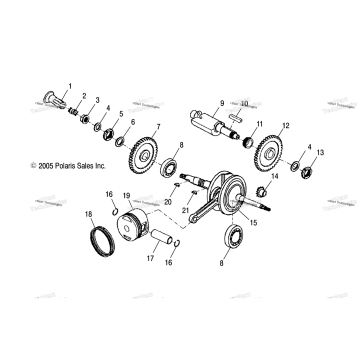 CRANKSHAFT & PISTON /AB