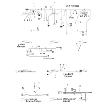 ELECTRICAL, WIRING HARNESSES