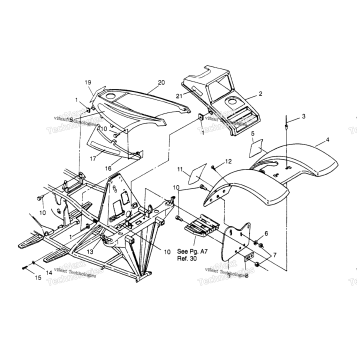 FRONT CAB ASSEMBLY 2X4 300