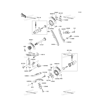 CAMSHAFT(S)/TENSIONER