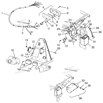 ELECTRICAL/TAILLIGHT ASSEMBLY SCRAMBLER