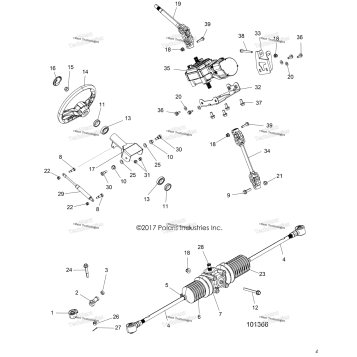STEERING, STEERING ASM