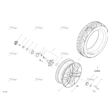DRIVE SYSTEM, FRONT - RS-S