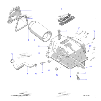 ENGINE, AIR INTAKE