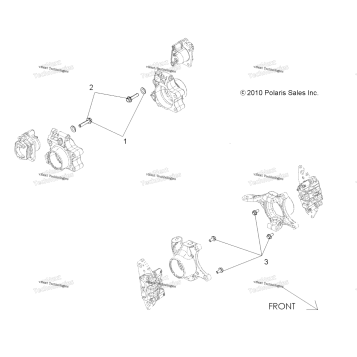 BRAKES, CALIPER MOUNTING