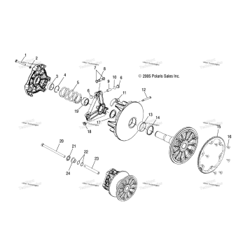 DRIVE CLUTCH /NE5BSB