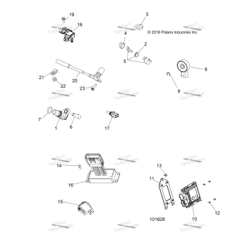 ELECTRICAL, SWITCHES, SENSORS & ECM A19SDA57R1/SDE57R1
