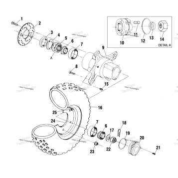 FRONT WHEEL A02BG50AA/AC