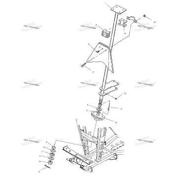 STEERING POST