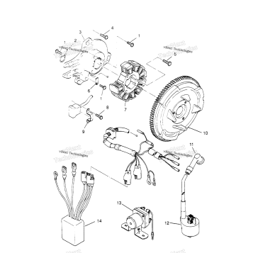 MAGNETO ASSEMBLY SPORTSMAN 4X4