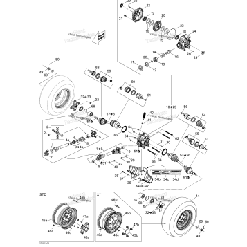 DRIVE SYSTEM, REAR