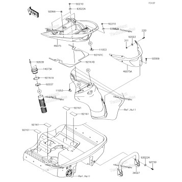 HULL REAR FITTINGS
