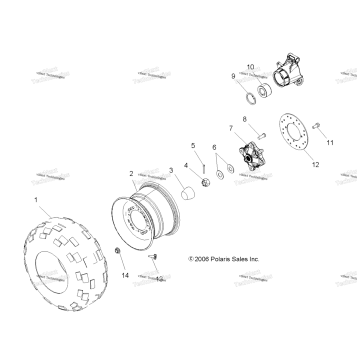 WHEEL, REAR