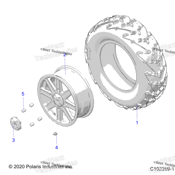 WHEELS, FRONT
