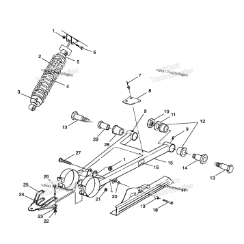 SWING ARM/SHOCK MOUNTING