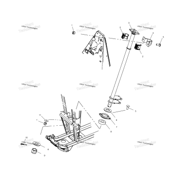 STEERING POST