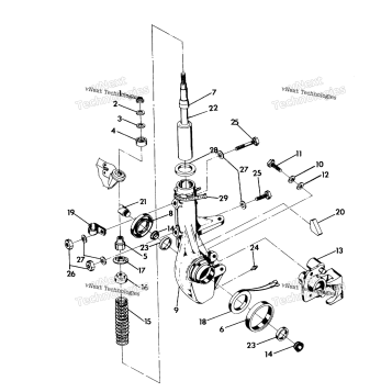 STRUT ASSEMBLY 350 4X4 / W928139