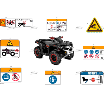 BODY - WARNING DECALS