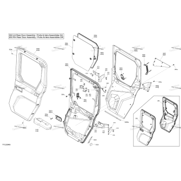 CAB - REAR DOOR - MAX CAB LTD