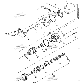 STARTING MOTOR XPRESS W97CA28C (4939603960D011)