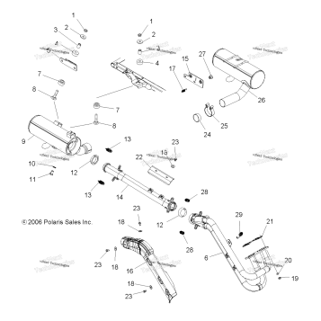 EXHAUST SYSTEM, DUAL