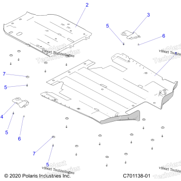 CHASSIS, SKID PLATES Z23GAE92A/92B