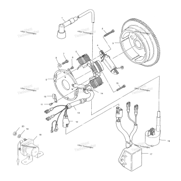 MAGNETO A02BA25CA/CB/CD